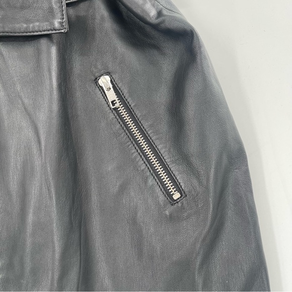 House of Harlow 1960 x REVOLVE Tori Leather Mini Moto Skirt - Picture 4 of 11